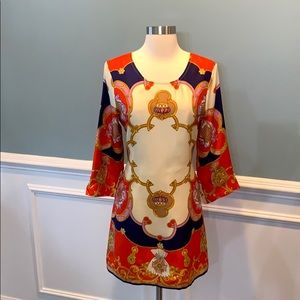 Julie Brown Silk Dress Size 6